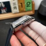 MG Factory Jaeger-LeCoultre Reverso Double-Sided Dual Time Zone Q3988481 29mm Steel Leather Strap Blue Dial (3) MG Factory Jaeger-LeCoultre Reverso Double-Sided Dual Time Zone Q3988481 29mm Steel Leather Strap Blue Dial