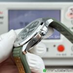 PPM Factory Patek Philippe Aquanaut 5261 40mm Steel Green Rubber Strap Green Dial (2) PPM Factory Patek Philippe Aquanaut 5261 40mm Steel Green Rubber Strap Green Dial