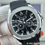PPM Factory Patek Philippe Aquanaut 5261A-001 40mm Steel Black Rubber Strap Black Dial