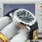 PPM Factory Patek Philippe Aquanaut 5261A-001 40mm Steel Black Rubber Strap Black Dial