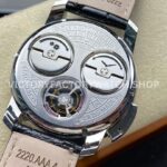 TW Factory Jacob & Co. Casino CA100.40.AA.AA.ABALA 44mm Steel Leather Strap Black Dial