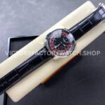 TW Factory Jacob & Co. Casino CA100.40.AA.AA.ABALA 44mm Steel Leather Strap Black Dial