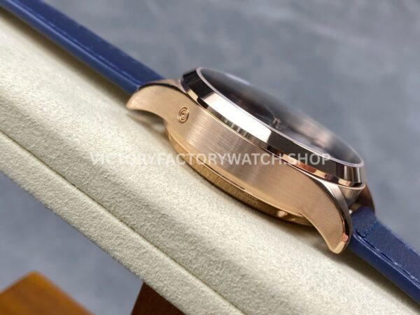 TW Factory Jaeger-LeCoultre Master Calendar Q1552520 39mm Rose Gold Blue Dial (3) TW Factory Jaeger-LeCoultre Master Calendar Q1552520 39mm Rose Gold Leather Strap Blue Dial