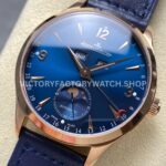 TW Factory Jaeger-LeCoultre Master Calendar Q1552520 39mm Rose Gold Blue Dial (5) TW Factory Jaeger-LeCoultre Master Calendar Q1552520 39mm Rose Gold Leather Strap Blue Dial
