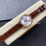 TW Factory Jaeger-LeCoultre Master Calendar Q1552520 39mm Rose Gold Leather Strap Silver Dial