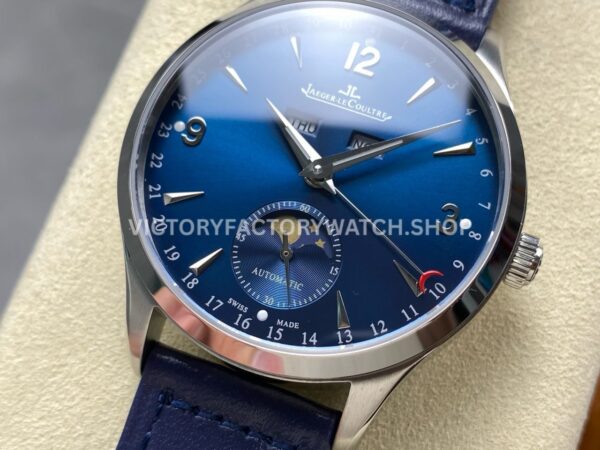 TW Factory Jaeger-LeCoultre Master Calendar Q4148480 39mm Leather Strap Blue Dial