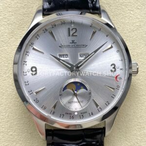 TW Factory Jaeger-LeCoultre Master Calendar Q4148480 39mm Steel Leather Strap White Dial (4) TW Factory Jaeger-LeCoultre Master Calendar Q4148480 39mm Steel Leather Strap White Dial