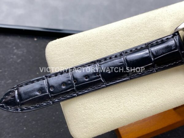 TW Factory Jaeger-LeCoultre Master Calendar Q4148480 39mm Steel Leather Strap White Dial (5) TW Factory Jaeger-LeCoultre Master Calendar Q4148480 39mm Steel Leather Strap White Dial