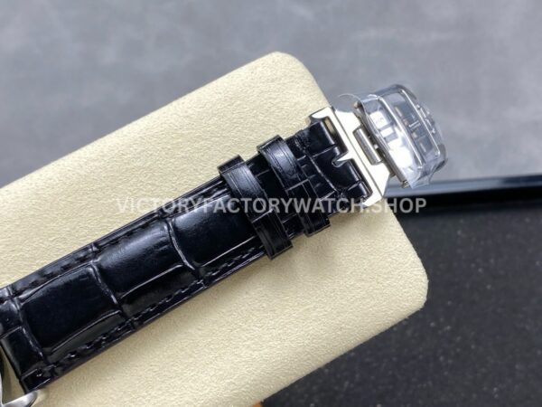 TW Factory Jaeger-LeCoultre Master Calendar Q4148480 39mm Steel Leather Strap White Dial (6) TW Factory Jaeger-LeCoultre Master Calendar Q4148480 39mm Steel Leather Strap White Dial