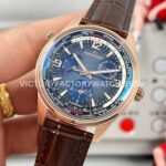 TW Factory Jaeger-LeCoultre Polaris Geographic Wt 42mm Rose Gold Blue Dial