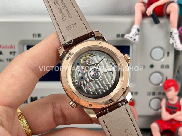TW Factory Jaeger-LeCoultre Polaris Geographic Wt 42mm Rose Gold Blue Dial