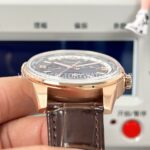 TW Factory Jaeger-LeCoultre Polaris Geographic Wt 42mm Rose Gold Blue Dial