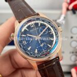 TW Factory Jaeger-LeCoultre Polaris Geographic Wt 42mm Rose Gold Blue Dial
