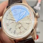 TW Factory Jaeger-LeCoultre Polaris Geographic Wt 42mm Rose Gold White Dial