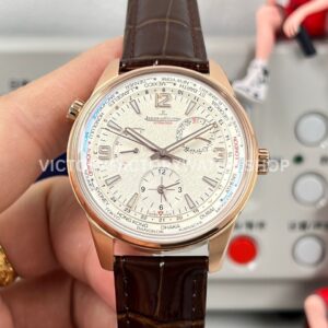 TW Factory Jaeger-LeCoultre Polaris Geographic Wt 42mm Rose Gold White Dial (7) TW Factory Jaeger-LeCoultre Polaris Geographic Wt 42mm Rose Gold White Dial