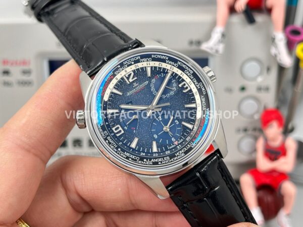 TW Factory Jaeger-LeCoultre Polaris Geographic Wt 42mm Steel Black Dial