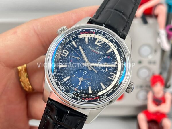 TW Factory Jaeger-LeCoultre Polaris Geographic Wt 42mm Steel Black Dial