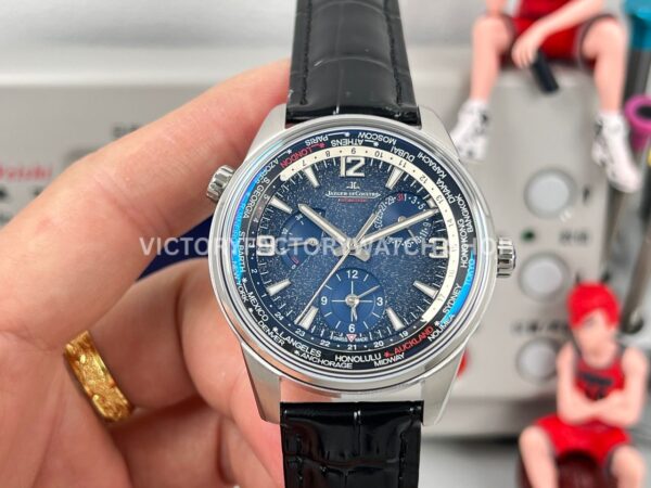 TW Factory Jaeger-LeCoultre Polaris Geographic Wt 42mm Steel Black Dial