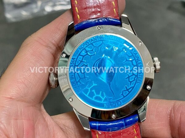 TW Factory Konstantin Chaykin Joker 42mm Steel Leather Strap Joker Face Dial (1) TW Factory Konstantin Chaykin Joker 42mm Steel Leather Strap Joker Face Dial