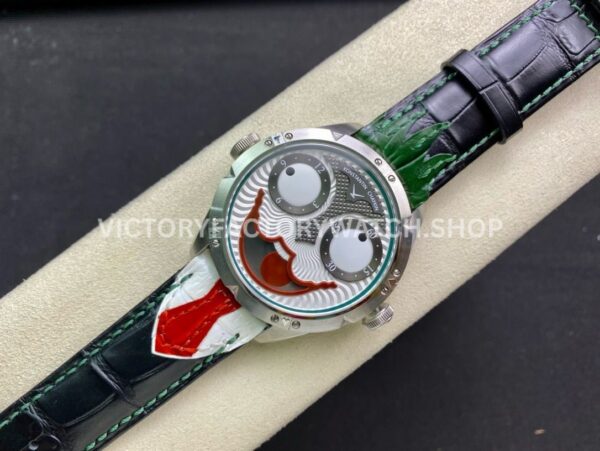 TW Factory Konstantin Chaykin Joker 42mm Steel Leather Strap Joker Face Dial (1) TW Factory Konstantin Chaykin Joker 42mm Steel Leather Strap Joker Face Dial