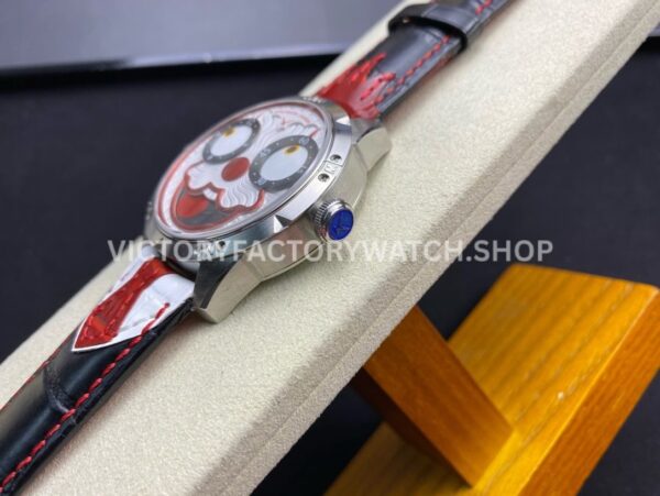 TW Factory Konstantin Chaykin Joker 42mm Steel Leather Strap Joker Face Dial (2) TW Factory Konstantin Chaykin Joker 42mm Steel Leather Strap Joker Face Dial