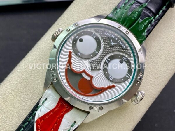TW Factory Konstantin Chaykin Joker 42mm Steel Leather Strap Joker Face Dial (2) TW Factory Konstantin Chaykin Joker 42mm Steel Leather Strap Joker Face Dial