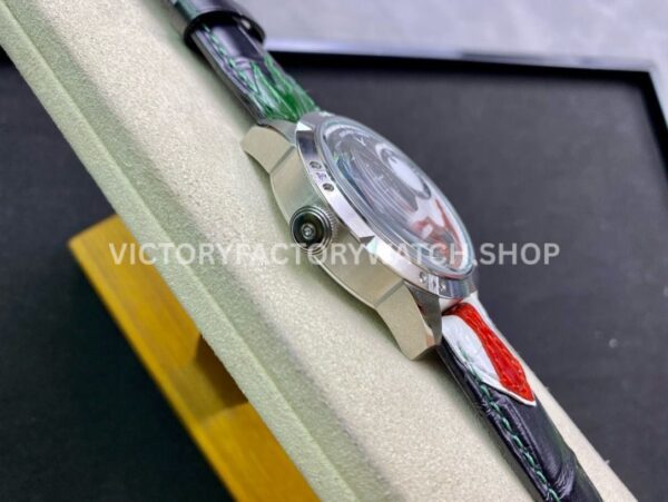 TW Factory Konstantin Chaykin Joker 42mm Steel Leather Strap Joker Face Dial (4) TW Factory Konstantin Chaykin Joker 42mm Steel Leather Strap Joker Face Dial