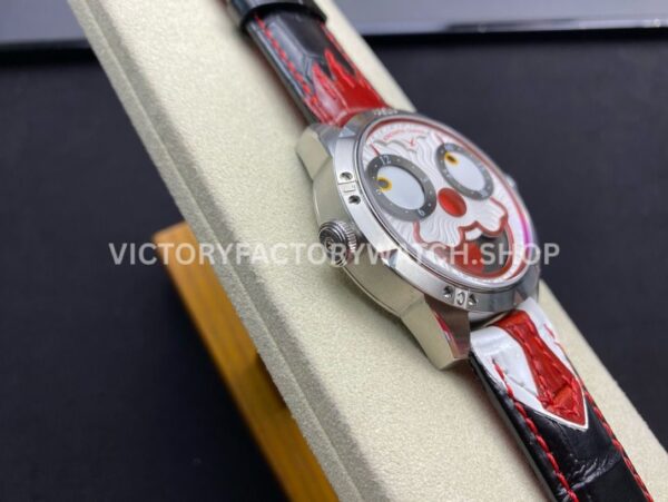 TW Factory Konstantin Chaykin Joker 42mm Steel Leather Strap Joker Face Dial (6) TW Factory Konstantin Chaykin Joker 42mm Steel Leather Strap Joker Face Dial