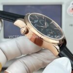 TWA Factory Jaeger-LeCoultre Master Geographic 142.240.927SB 39mm Rose Gold Leather Strap Black Dial (7) TWA Factory Jaeger-LeCoultre Master Geographic 142.240.927SB 39mm Rose Gold Leather Strap Black Dial
