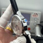 TWA Factory Jaeger-LeCoultre Master Geographic Q1428421 39mm Steel Leather Strap Silver Dial (4) TWA Factory Jaeger-LeCoultre Master Geographic Q1428421 39mm Steel Leather Strap Silver Dial