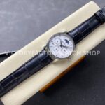V9 Factory Jaeger-LeCoultre Master Ultra Thin Perpetual 1303501 White Gold Diamond Bezel Silver D (6) V9 Factory Jaeger-LeCoultre Master Ultra Thin Perpetual 1303501 39mm White Gold Diamond Bezel Silver Dial