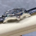 V9 Factory Jaeger-LeCoultre Master Ultra Thin Perpetual 130354j 39mm Steel Leather Strap Grey Dial