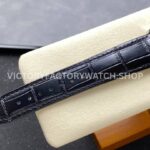 V9 Factory Jaeger-LeCoultre Master Ultra Thin Perpetual 130354j 39mm Steel Leather Strap Grey Dial