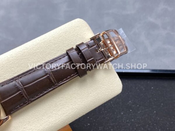 V9 Factory Jaeger-LeCoultre Master Ultra Thin Perpetual Q1302501 Rose Gold Diamond Bezel White Dia (11) V9 Factory Jaeger-LeCoultre Master Ultra Thin Perpetual Q1302501 39mm Rose Gold Diamond Bezel White Dial