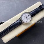 V9 Factory Jaeger-LeCoultre Master Ultra Thin Perpetual Q130842J 39mm Steel Leather Strap White D (6) V9 Factory Jaeger-LeCoultre Master Ultra Thin Perpetual Q130842J 39mm Steel Leather Strap White Dial