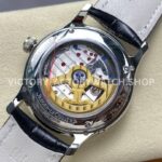 V9 Factory Jaeger-LeCoultre Master Ultra Thin Perpetual Q130842J 39mm Steel Leather Strap White D (8) V9 Factory Jaeger-LeCoultre Master Ultra Thin Perpetual Q130842J 39mm Steel Leather Strap White Dial