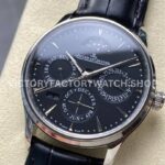 V9 Factory Jaeger-LeCoultre Master Ultra Thin Perpetual Q1308470 39mm Steel Leather Strap Black D (4) V9 Factory Jaeger-LeCoultre Master Ultra Thin Perpetual Q1308470 39mm Steel Leather Strap Black Dial