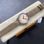 VC+ Factory Longines Heritage L28194932 38.5mm Steel Calf skin Strap Arabic Numerals Champagne Dial
