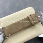 VC+ Factory Longines Heritage L28194932 38.5mm Steel Calf skin Strap Arabic Numerals White Dial (1) VC+ Factory Longines Heritage L28194932 38.5mm Steel Calf skin Strap Arabic Numerals White Dial