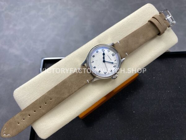 VC+ Factory Longines Heritage L28194932 38.5mm Steel Calf skin Strap Arabic Numerals White Dial (2) VC+ Factory Longines Heritage L28194932 38.5mm Steel Calf skin Strap Arabic Numerals White Dial