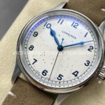 VC+ Factory Longines Heritage L28194932 38.5mm Steel Calf skin Strap Arabic Numerals White Dial (4) VC+ Factory Longines Heritage L28194932 38.5mm Steel Calf skin Strap Arabic Numerals White Dial