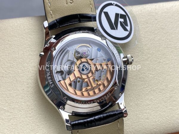 VR Factory Jaeger-LeCoultre Master Ultra Thin Perpetual Q114842J 39mm Steel Leather Strap Silver Dial (6) VR Factory Jaeger-LeCoultre Master Ultra Thin Perpetual Q114842J 39mm Steel Leather Strap Silver Dial