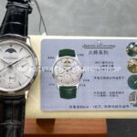 VR Factory Jaeger-LeCoultre Master Ultra Thin Perpetual Q114842J 39mm Steel Leather Strap Silver Dial (9) VR Factory Jaeger-LeCoultre Master Ultra Thin Perpetual Q114842J 39mm Steel Leather Strap Silver Dial