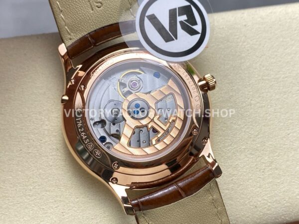 VR Factory Jaeger-LeCoultre Master Ultra Thin Perpetual Q1302520 39mm Rose Gold Leather Strap White Dial (7) VR Factory Jaeger-LeCoultre Master Ultra Thin Perpetual Q1302520 39mm Rose Gold Leather Strap White Dial