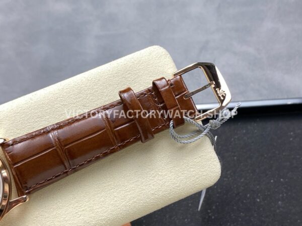 VR Factory Jaeger-LeCoultre Master Ultra Thin Perpetual Q1302520 39mm Rose Gold Leather Strap White Dial (8) VR Factory Jaeger-LeCoultre Master Ultra Thin Perpetual Q1302520 39mm Rose Gold Leather Strap White Dial