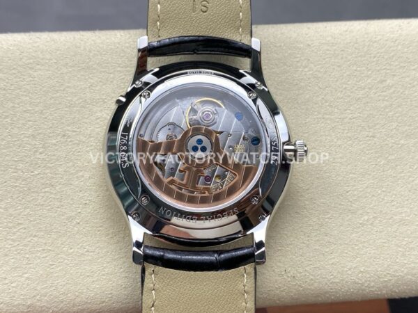 VR Factory Jaeger-LeCoultre Master Ultra Thin Perpetual Q1308470 39mm Steel Leather Strap Black Dial (8) VR Factory Jaeger-LeCoultre Master Ultra Thin Perpetual Q1308470 39mm Steel Leather Strap Black Dial
