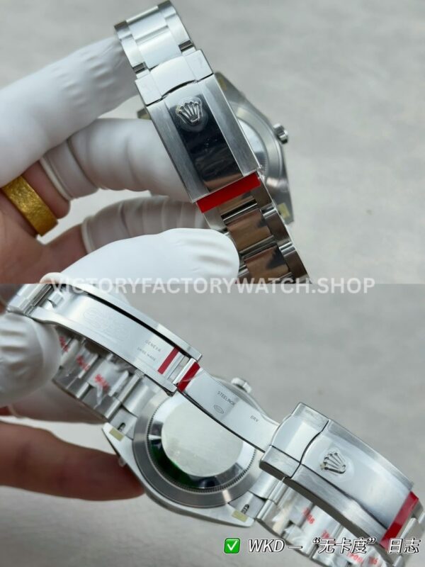 WDK Factory Rolex Datejust 126334-0033 41mm Steel White Rolesor Green Ombré Dial (1) WDK Factory Rolex Datejust 126334-0033 41mm Steel White Rolesor Green Ombré Dial