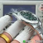 WDK Factory Rolex Datejust 126334-0033 41mm Steel White Rolesor Green Ombré Dial (3) WDK Factory Rolex Datejust 126334-0033 41mm Steel White Rolesor Green Ombré Dial