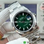 WDK Factory Rolex Datejust 126334-0033 41mm Steel White Rolesor Green Ombré Dial (9) WDK Factory Rolex Datejust 126334-0033 41mm Steel White Rolesor Green Ombré Dial