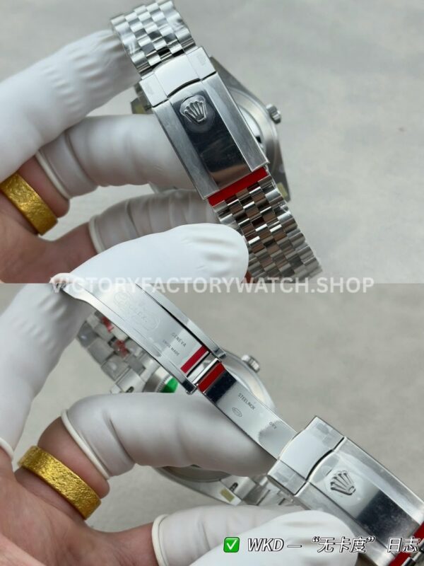 WDK Factory Rolex Datejust 126334-0034 41mm Steel White Rolesor Green Ombré Dial Jubilee (1) WDK Factory Rolex Datejust 126334-0034 41mm Steel White Rolesor Green Ombré Dial Jubilee